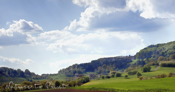 Fototapete Landschaftsbild Franken